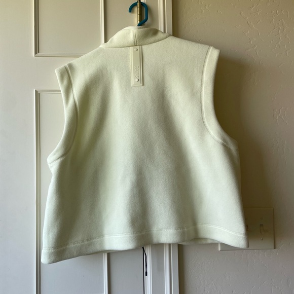 RAINS Fleece W Vest in Straw 517 Size XL - Picture 10 of 13